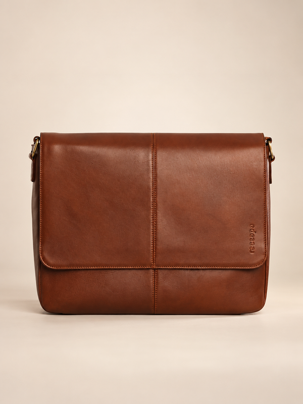 Roccope Timeless Leather satchel Bag