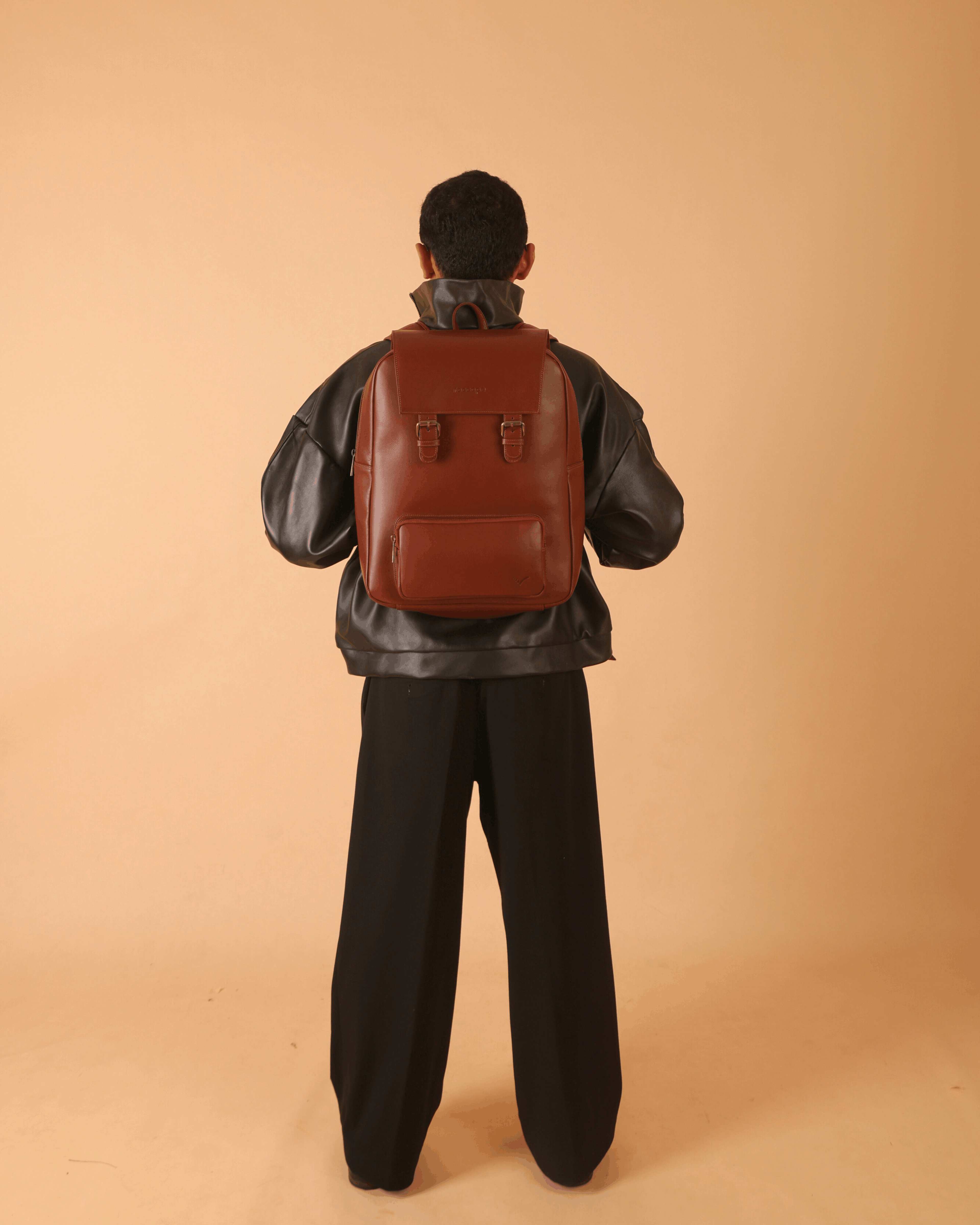 Roccope Timeless Leather Backpack