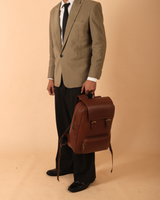 Roccope Timeless Leather Backpack