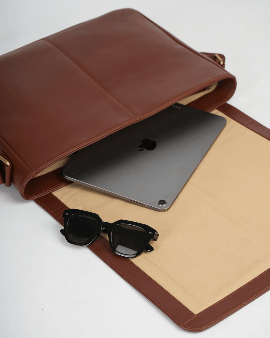Roccope Timeless Leather satchel Bag — view 5
