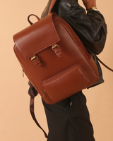 Roccope Timeless Leather Backpack