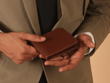Roccope Timeless bifold leather Wallet