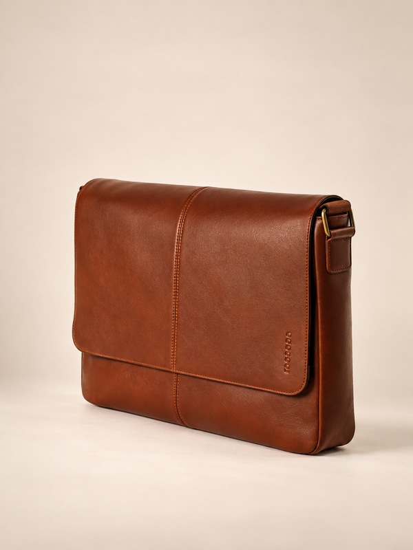 Roccope Timeless Leather satchel Bag