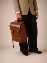 Roccope Timeless Leather Backpack