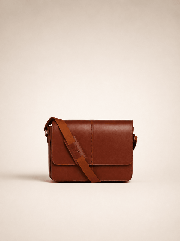 Roccope Timeless Leather satchel Bag - roccope